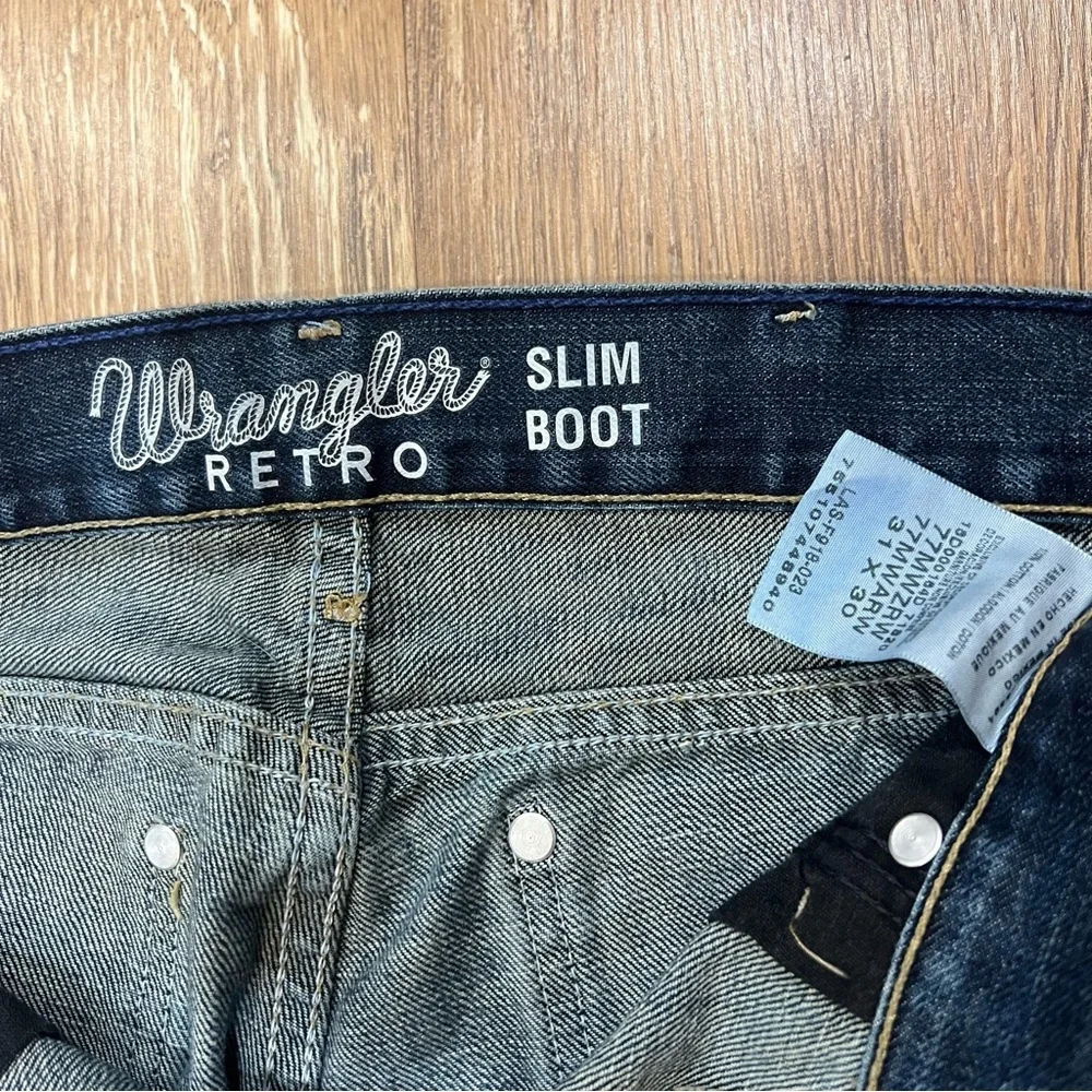 Wrangler Retro Jeans 31x30 - Picture 4 of 5